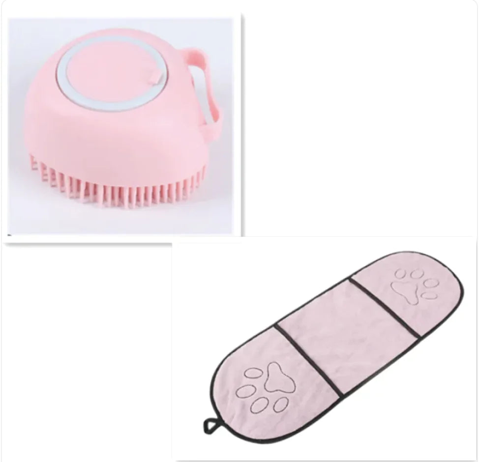 Silicone Pets Bath Brush