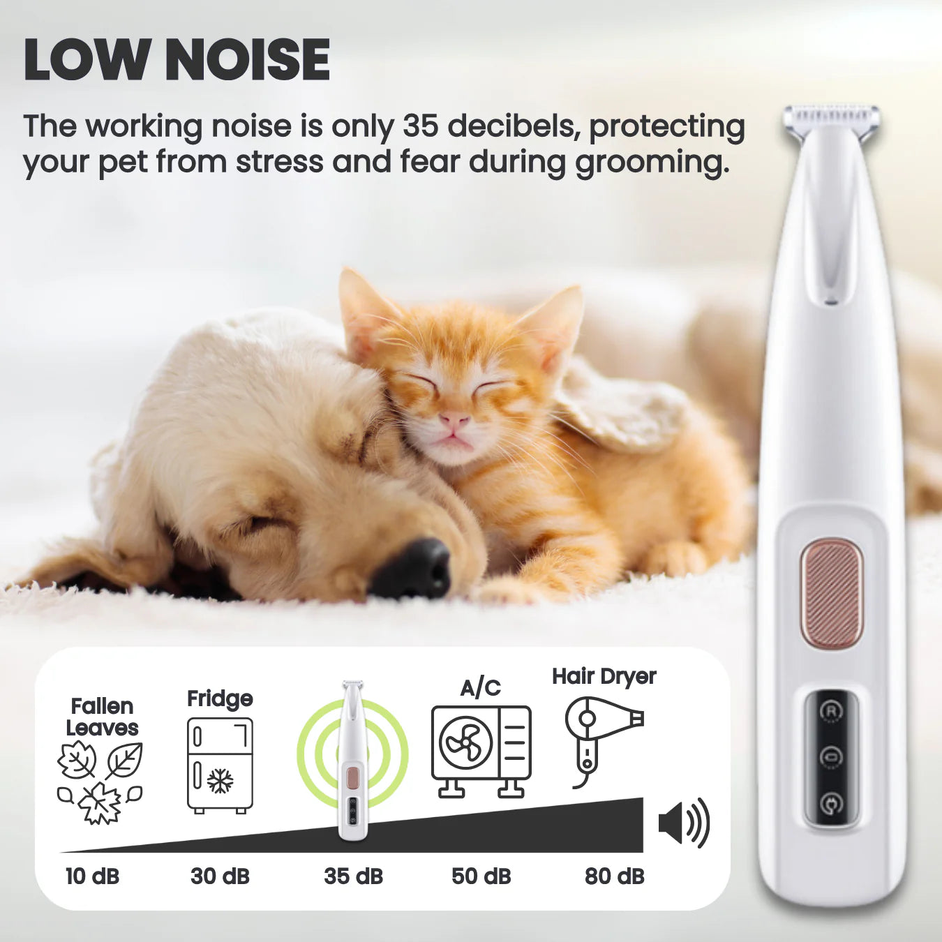 Rechargeable Pet Micro Precision Trimmer