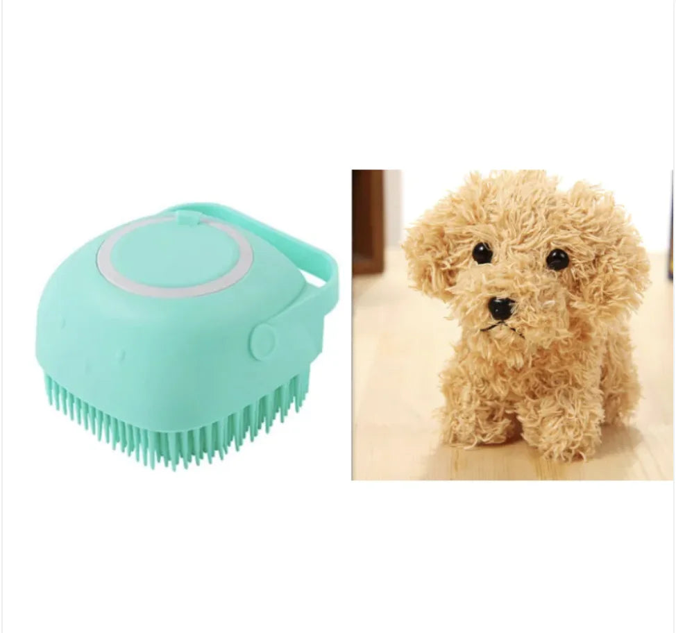 Silicone Pets Bath Brush