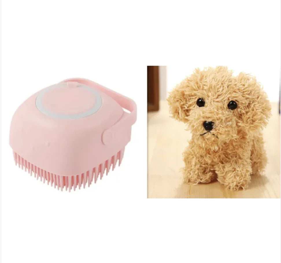 Silicone Pets Bath Brush