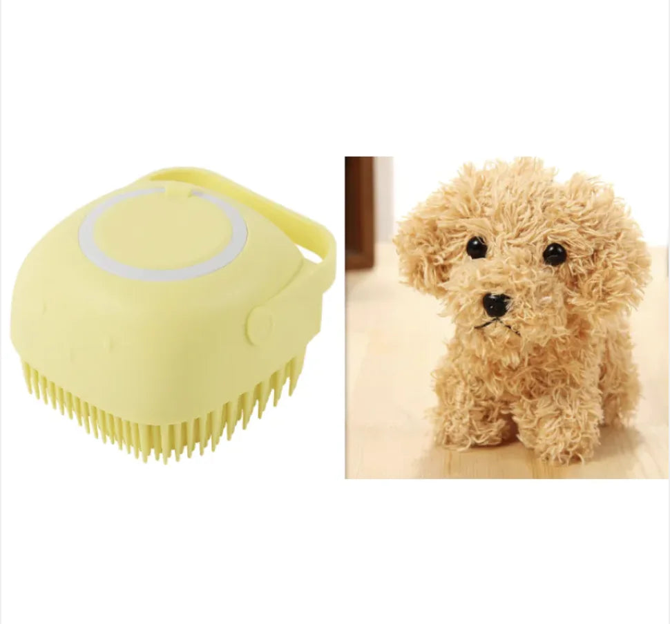 Silicone Pets Bath Brush